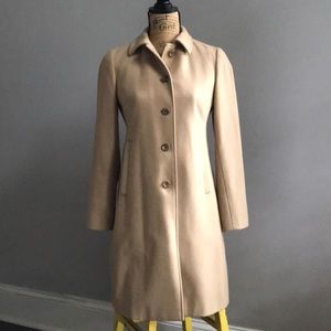 Banana Republic Wool Trench Coat
